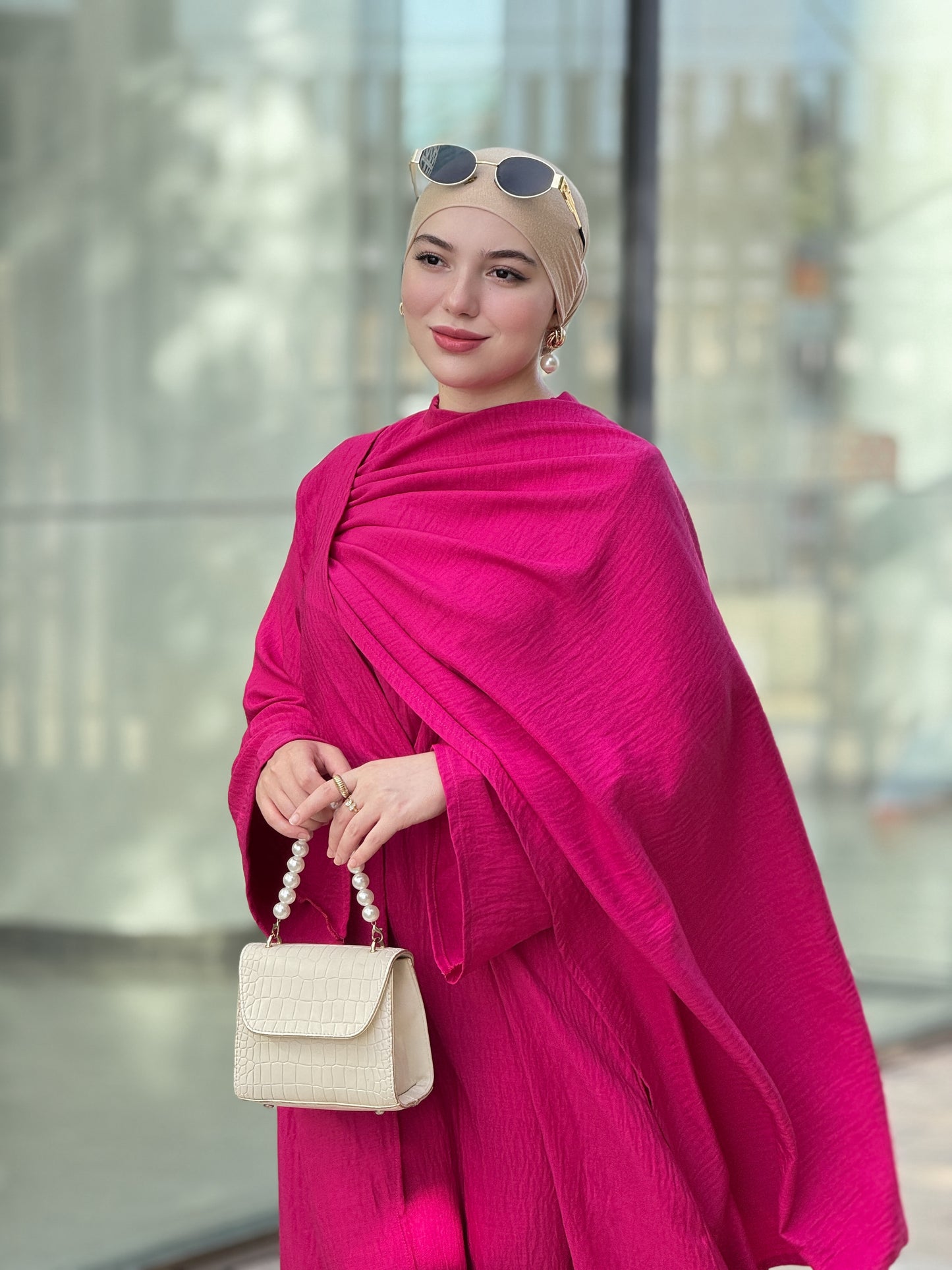 Robe féminine en 3pcs robe & sous robe & châle